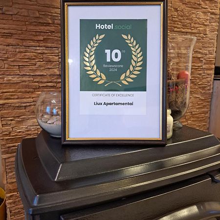 Liux Apartamentai Kaunas Eksteriør bilde