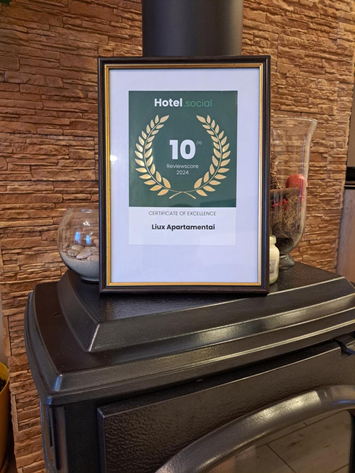 Liux Apartamentai Kaunas Eksteriør bilde
